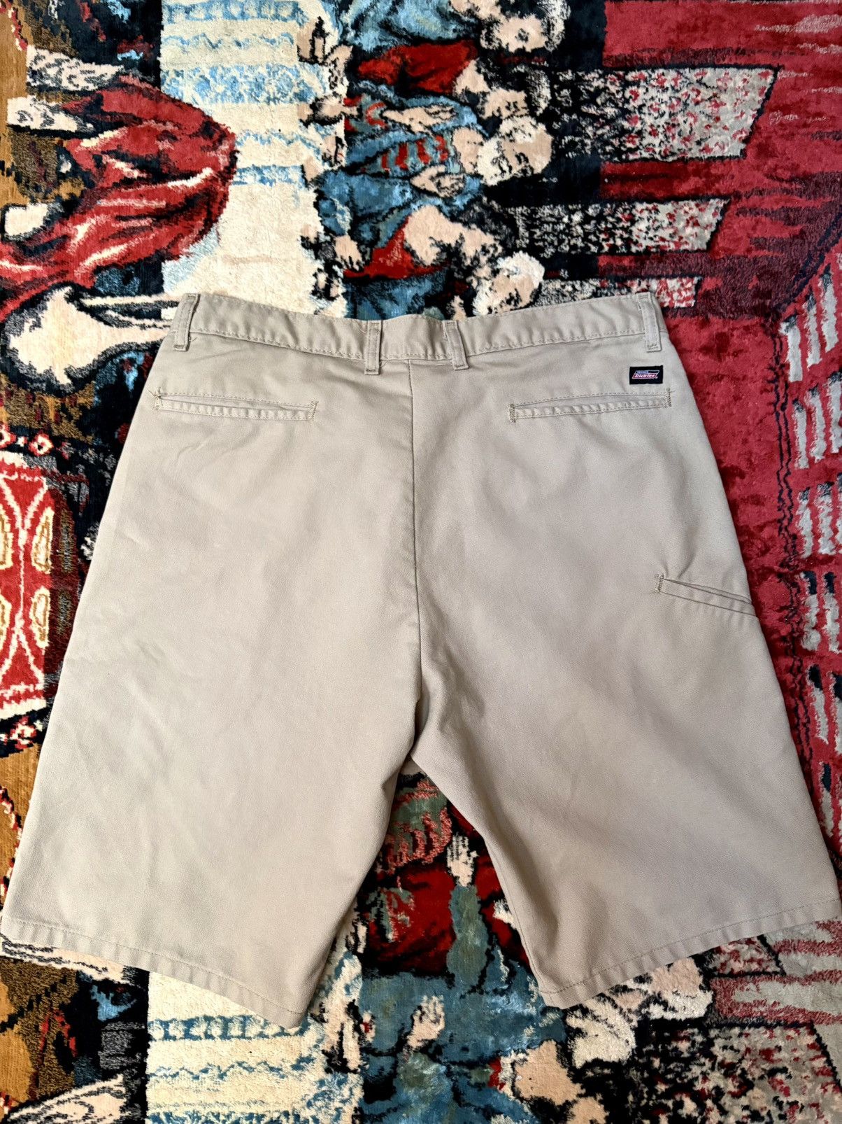 Dickies × Vintage Dickies VTG Y2K khaki cargo shorts SZ 36 Size US 36 / EU 52 - 1 Thumbnail
