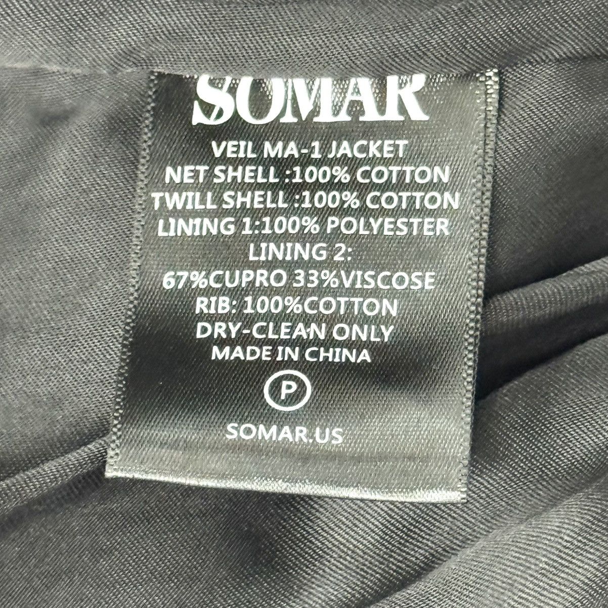 Somar Somar Veil Bomber Jacket Black Size US L / EU 52-54 / 3 - 12 Thumbnail
