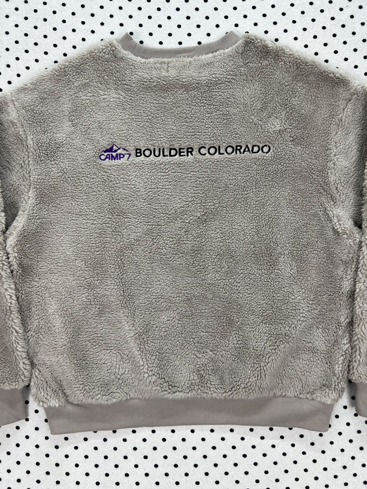 Japanese Brand Camp 7 Sherpa Fleece Sweatshirt Size US L / EU 52-54 / 3 - 4 Thumbnail