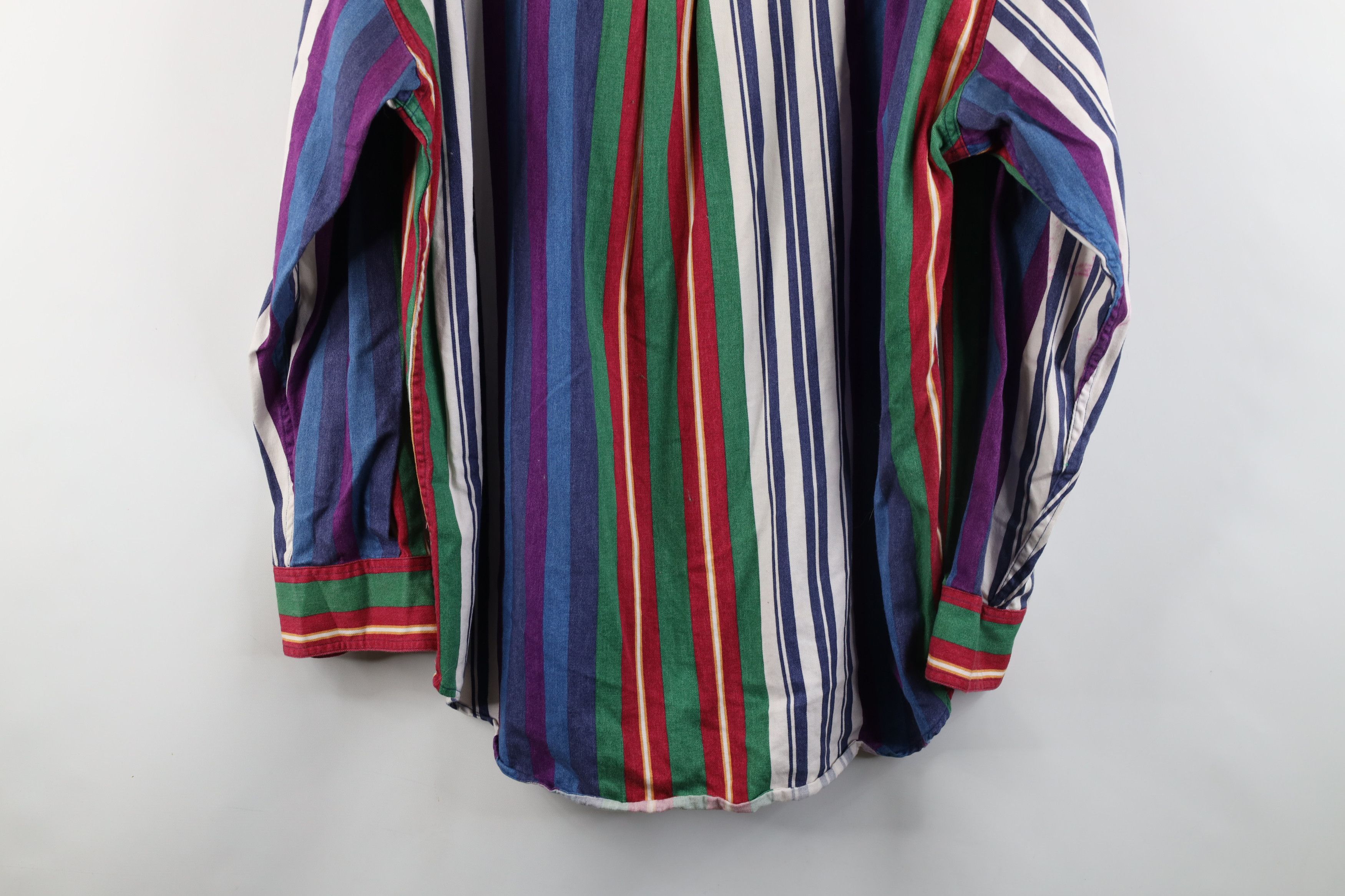 Polo Ralph Lauren Vtg 90s Chaps Ralph Lauren Crest Denim Button Down Shirt Size US L / EU 52-54 / 3 - 13 Thumbnail