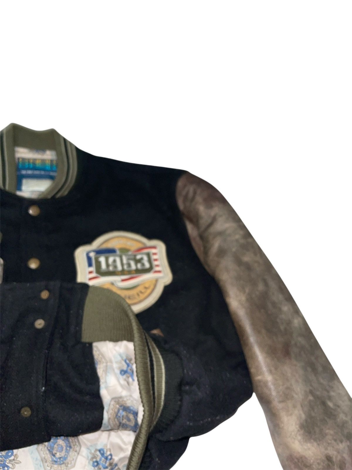 O'Neill ONEILL VARSITY LEATHER JACKET Size US L / EU 52-54 / 3 - 8 Thumbnail