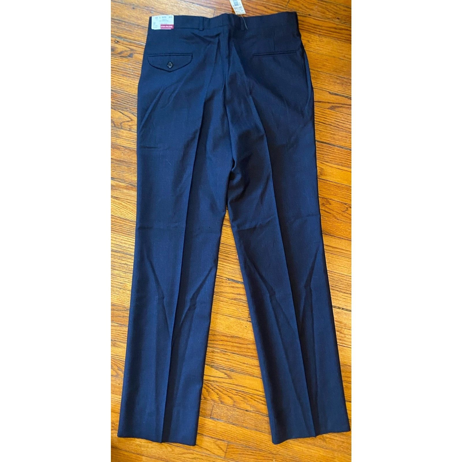 Evan Picone NEW USA Evan Picone Men’s Pants Wool W36 Unfinished Hem NWT Size US 36 / EU 52 - 4 Thumbnail
