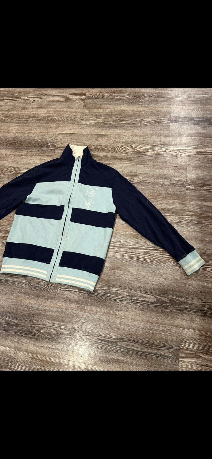 Vintage × Yves Saint Laurent Yves Saint Laurent vintage zip up size L men’s Size US L / EU 52-54 / 3 - 2 Thumbnail
