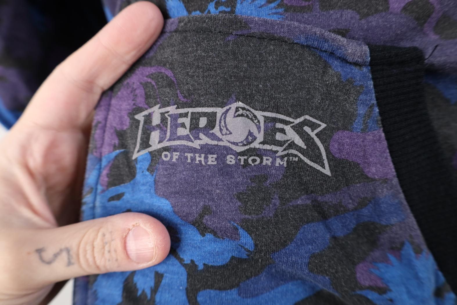 Vintage Blizzard Entertainment Reversible Heroes of the Storm Hoodie Size XL / US 12-14 / IT 48-50 - 4 Thumbnail