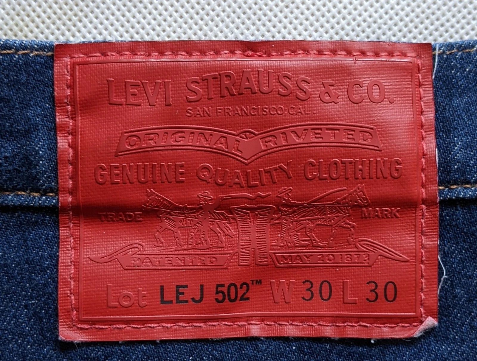 Levi's Levi's Lot LEJ 502 Blue Engineered jeans W30 L30 Red Label Size US 30 / EU 46 - 5 Thumbnail