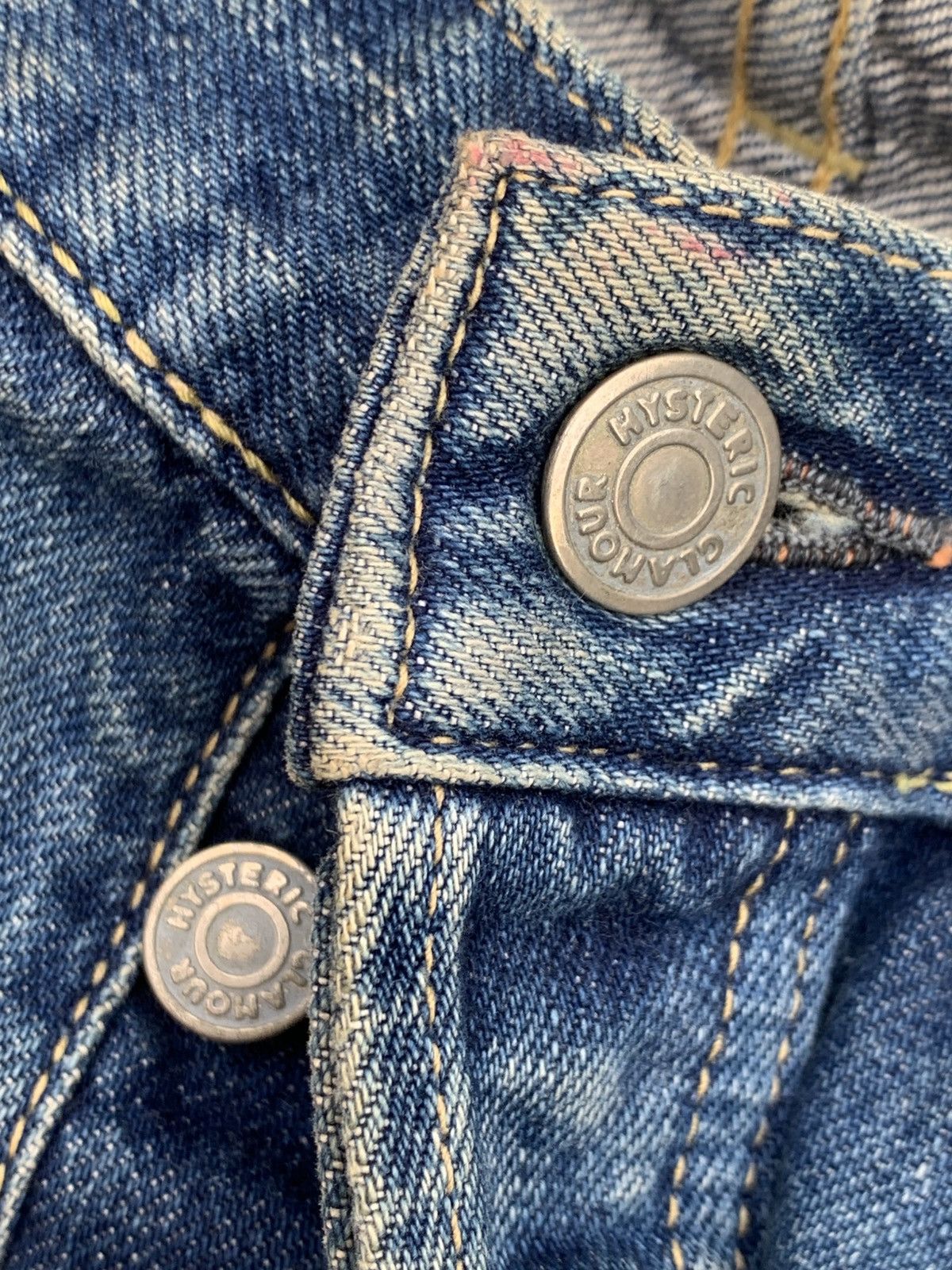Hysteric Glamour Vintage Hysteric Glamour Patchwork Denim –Made in Japan 🇯🇵 Size US 32 / EU 48 - 13 Thumbnail