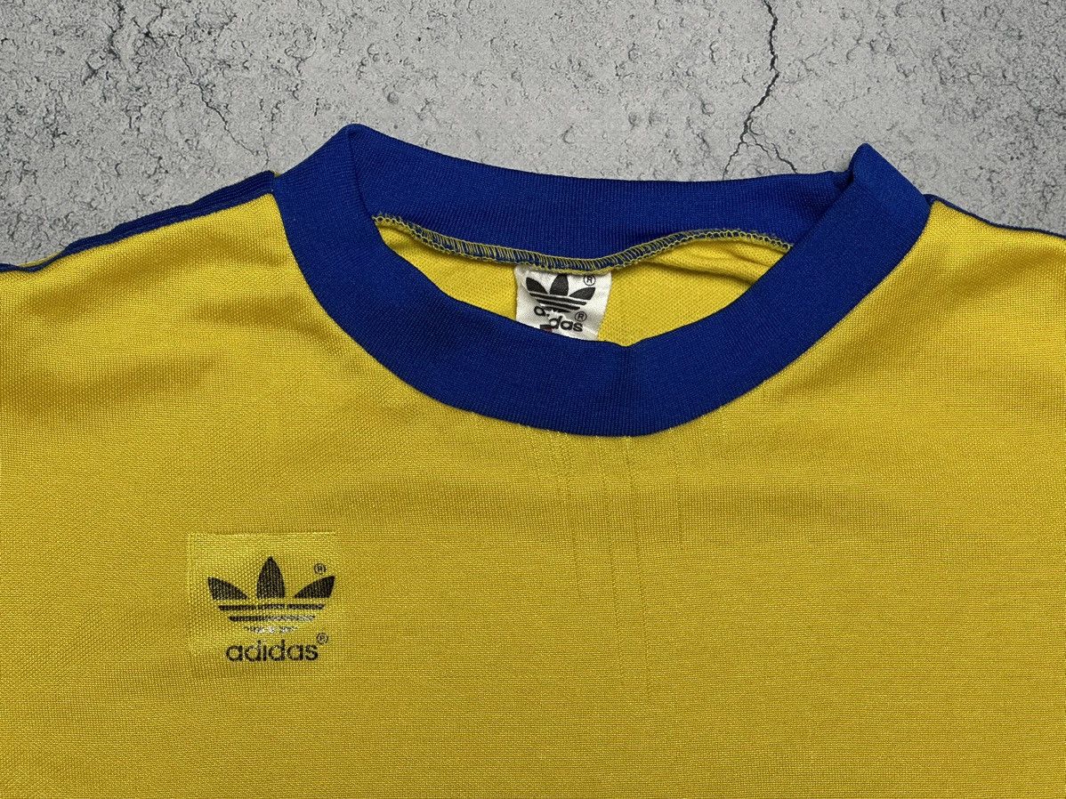 Adidas Vintage 80s Adidas Sweden Style West Germany Jersey Size US M / EU 48-50 / 2 - 4 Thumbnail