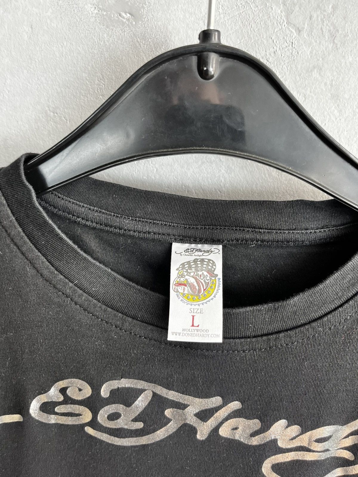 Ed Hardy Ed hardy Tiger t shirt vintage size l Size L / US 10 / IT 46 - 6 Thumbnail