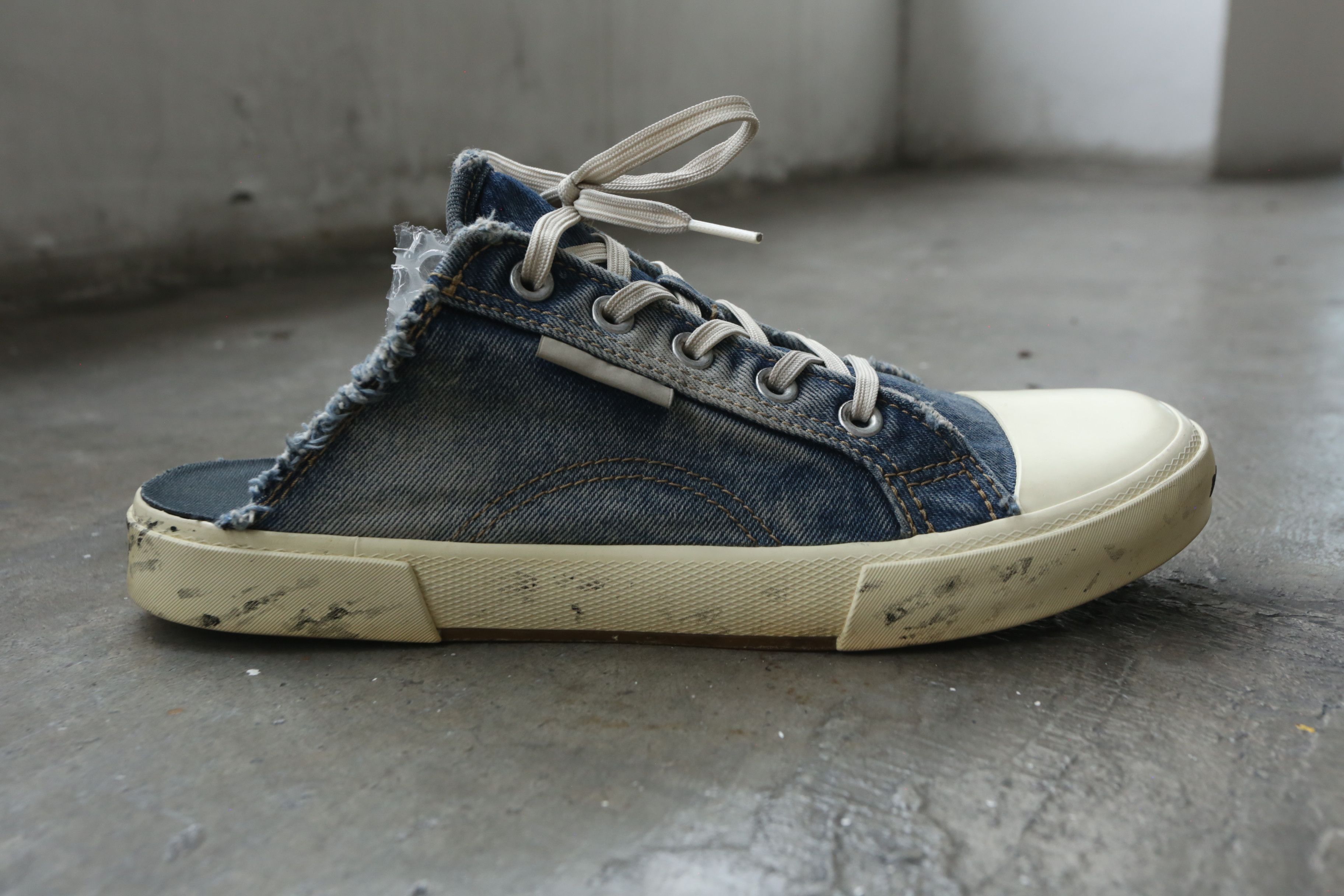 Balenciaga Balenciaga - S/S 23 - Paris Denim Mule Sneakers Size US 9 / EU 42 - 3 Thumbnail