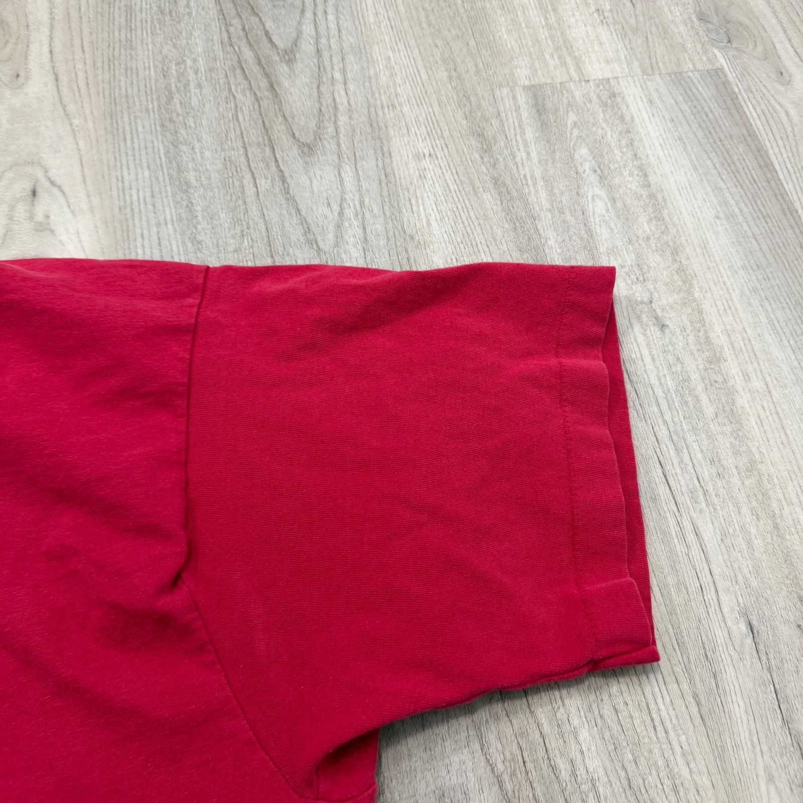 Vintage Vintage Fruit of the Loom Pocket Shirt Men's 2XL Red 90s Size US XXL / EU 58 / 5 - 3 Thumbnail