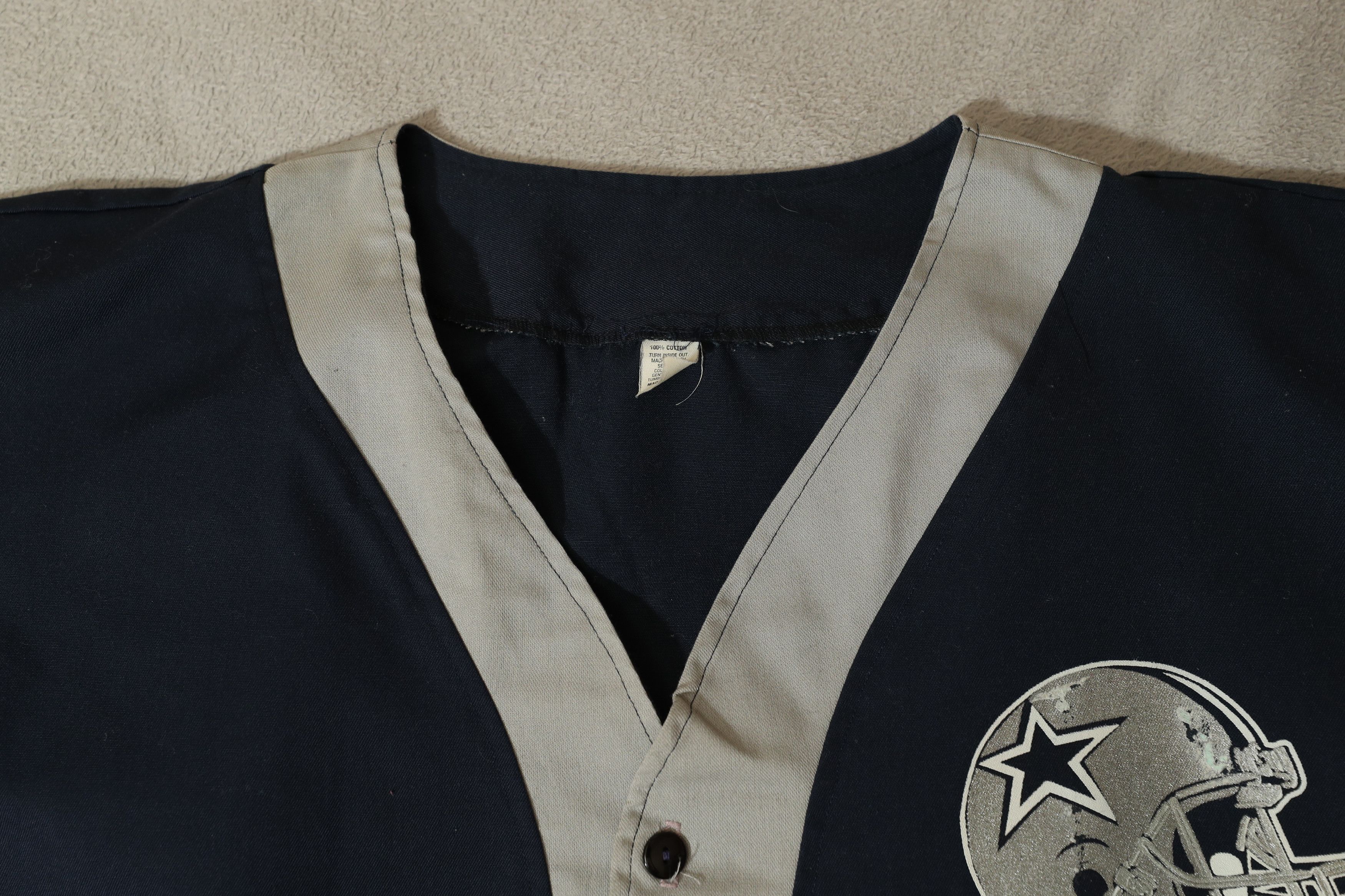 NFL × Vintage Dallas Cowboys Vintage Logo Jersey (L) Size US L / EU 52-54 / 3 - 9 Thumbnail