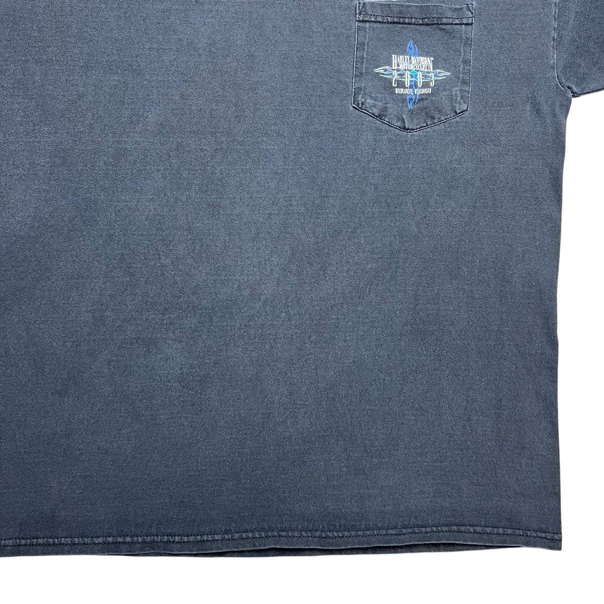 Harley Davidson Harley Davidson Motorcycles 100 Year Anniversary Pocket Tee Size US XL / EU 56 / 4 - 7 Thumbnail
