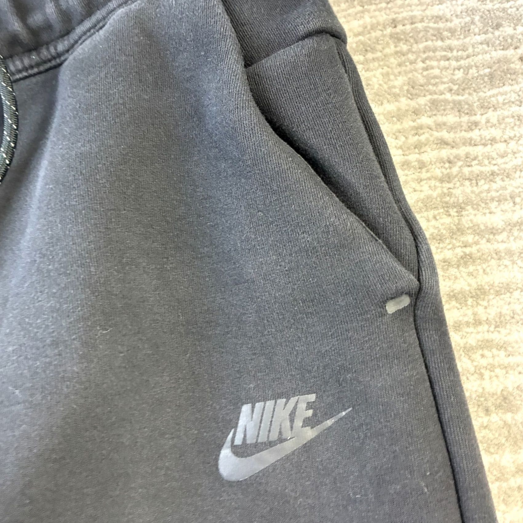 Nike Nike Tech Fleece Pants Slim Jogger Black Mens Small Pants Size US 29 - 4 Thumbnail