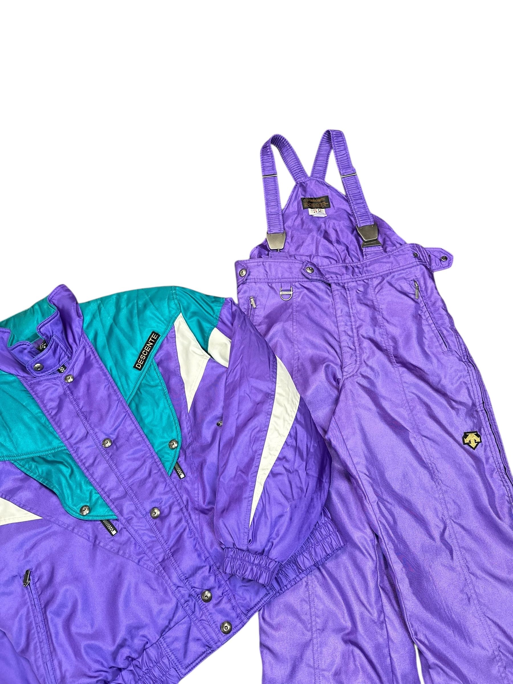 Descente vintage japanese insulated ski winter sports bundle costume Size L / US 10 / IT 46 - 10 Thumbnail