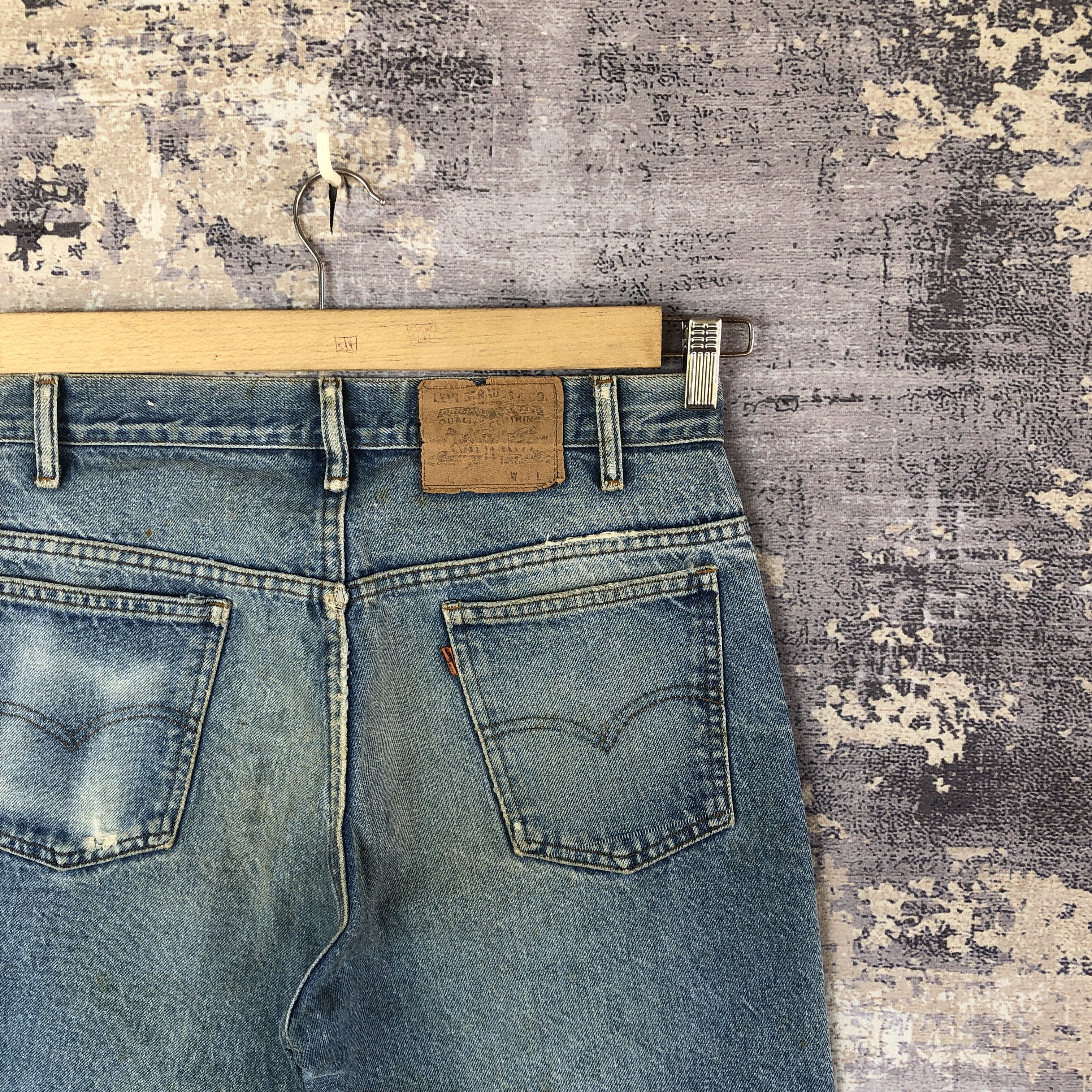 Levi's Vintage 80s Levis 505 Jeans Levi's Faded Stonewash Denim Size US 32 / EU 48 - 5 Thumbnail