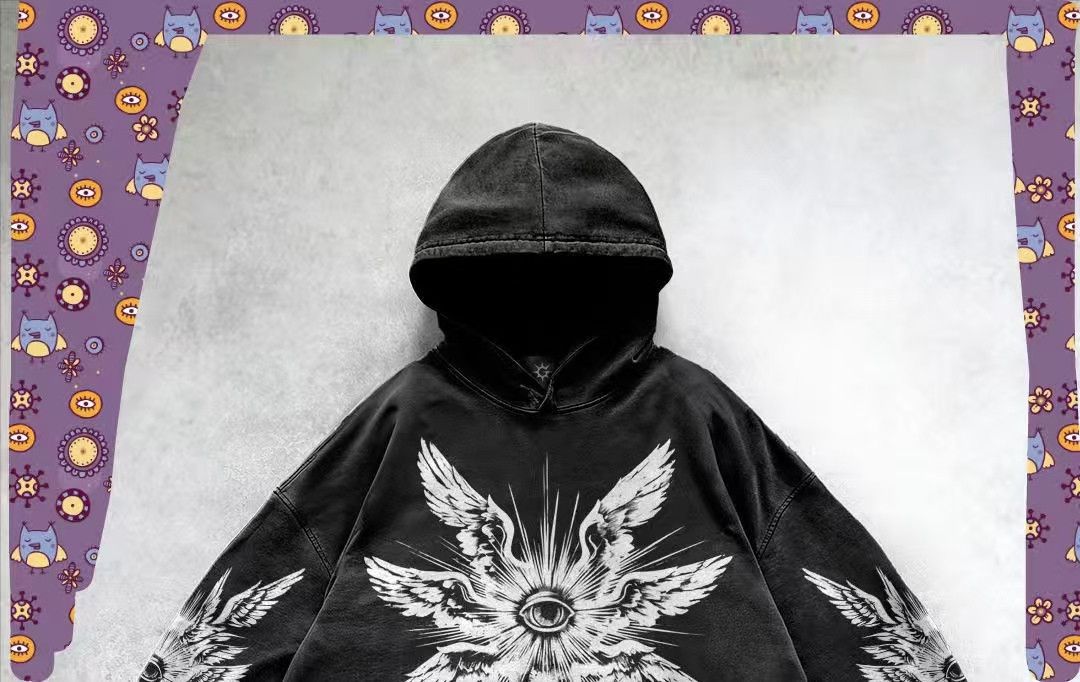Vintage Streetwear Oversized Printed Hoodie Size US M / EU 48-50 / 2 - 3 Thumbnail