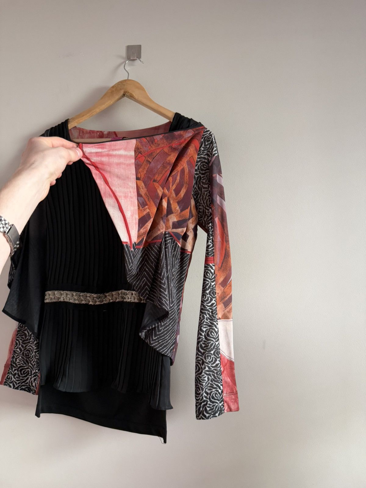Other Save The Queen Layered Mesh Asymmetric Top Size M / US 6-8 / IT 42-44 - 8 Thumbnail