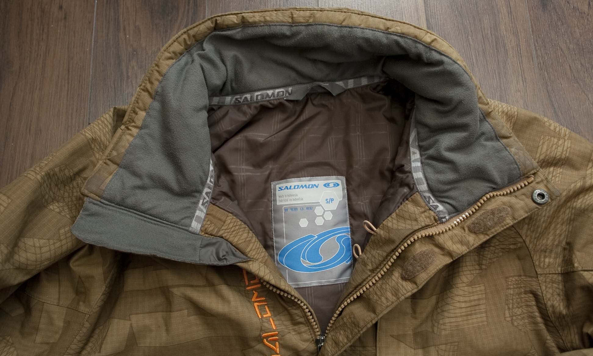 Salomon Salomon Jacket Winter Size S Brown/ Green Vented Size US S / EU 44-46 / 1 - 7 Thumbnail