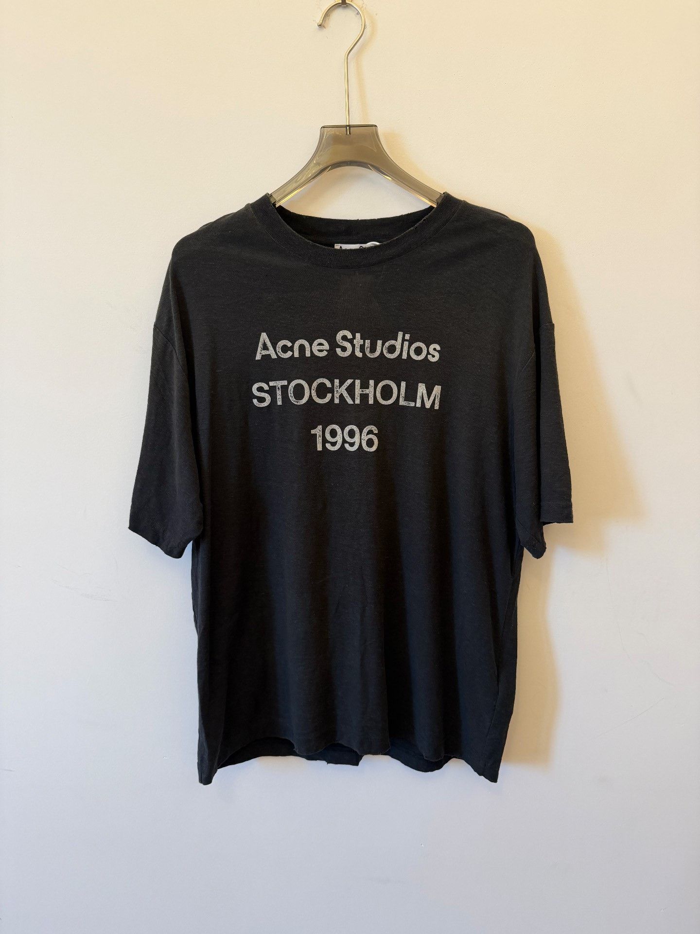 Acne Studios Acne Studios Printed Black T-Shirt S Men Size US S / EU 44-46 / 1 - 1 Thumbnail