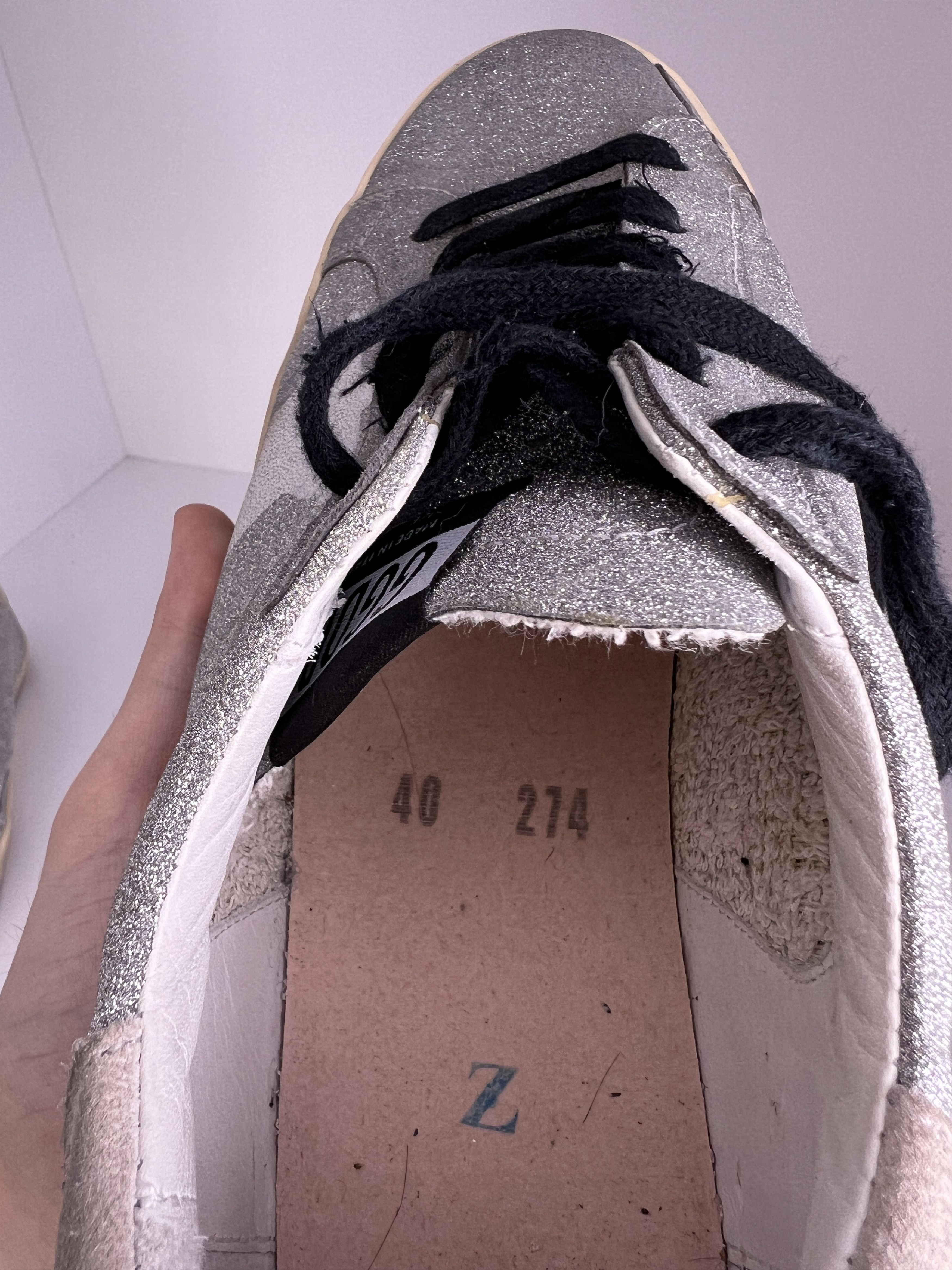 Golden Goose × Vintage Vintage GOLDEN GOOSE Superstar Sneakers Size US 7 / EU 40 - 20 Thumbnail
