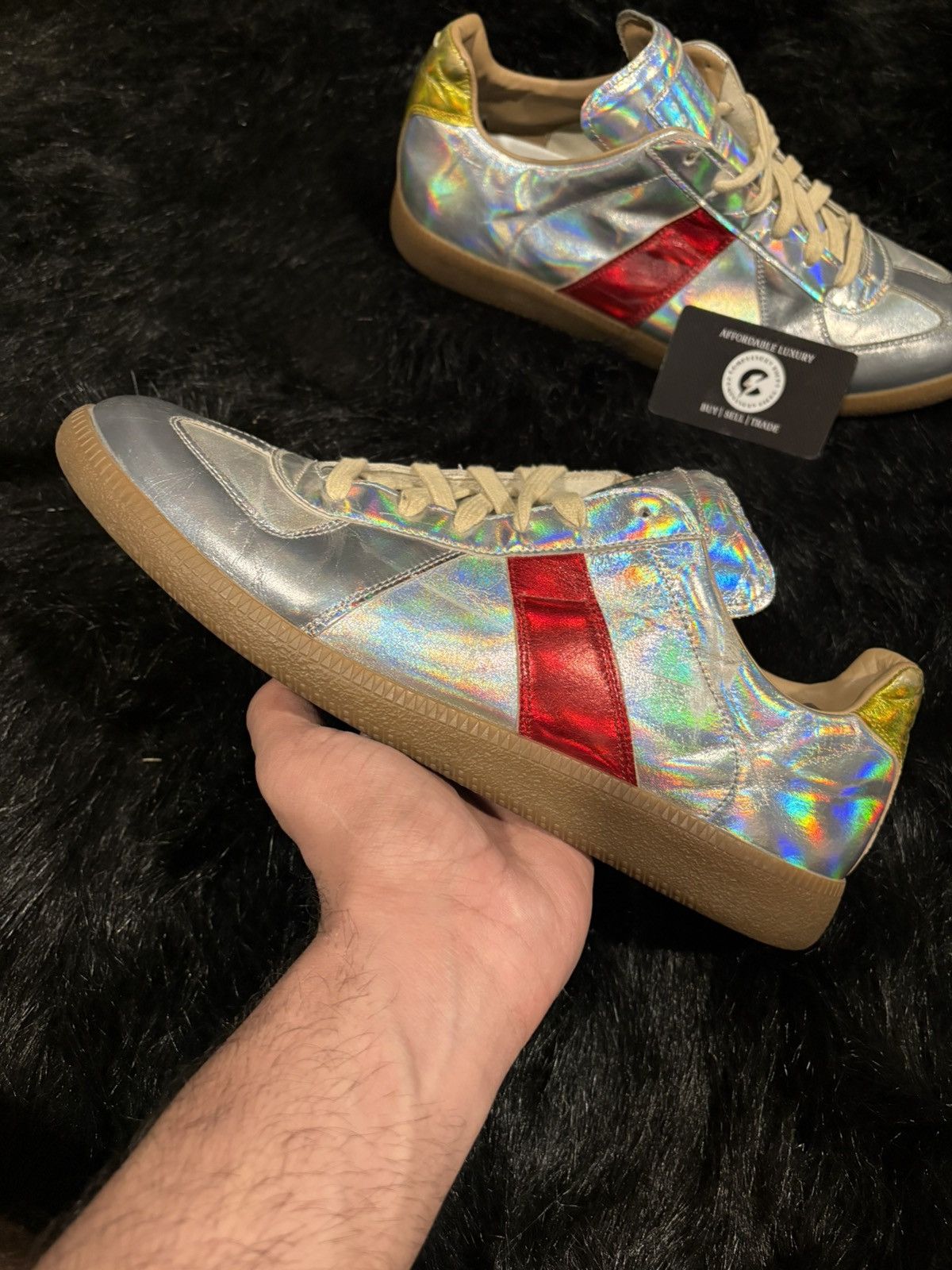 Maison Margiela Maison Margiela Chrome GAT Size US 12 / EU 45 - 9 Thumbnail