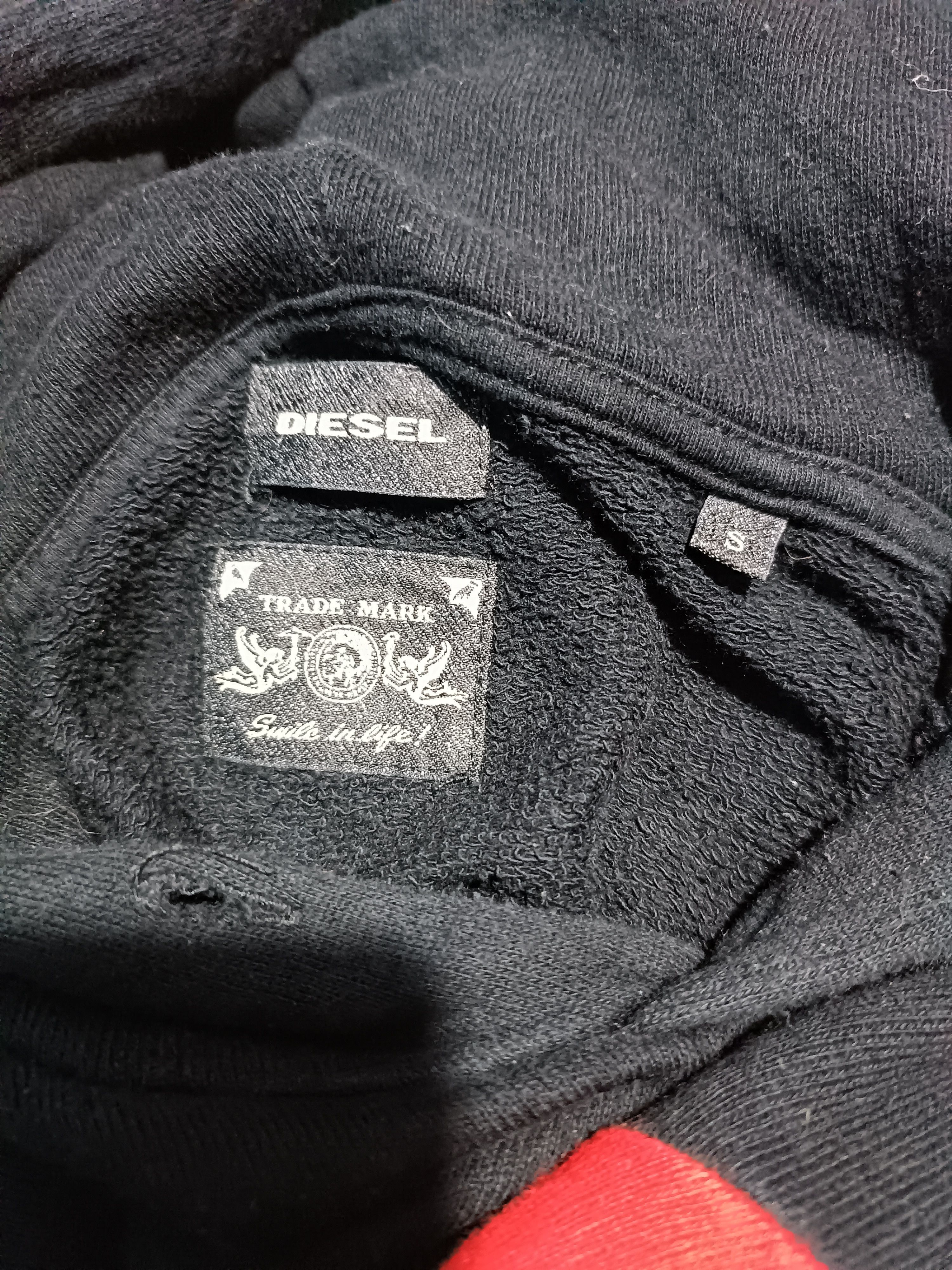 Diesel Vintage Diesel Black Hoodie Size US M / EU 48-50 / 2 - 8 Thumbnail