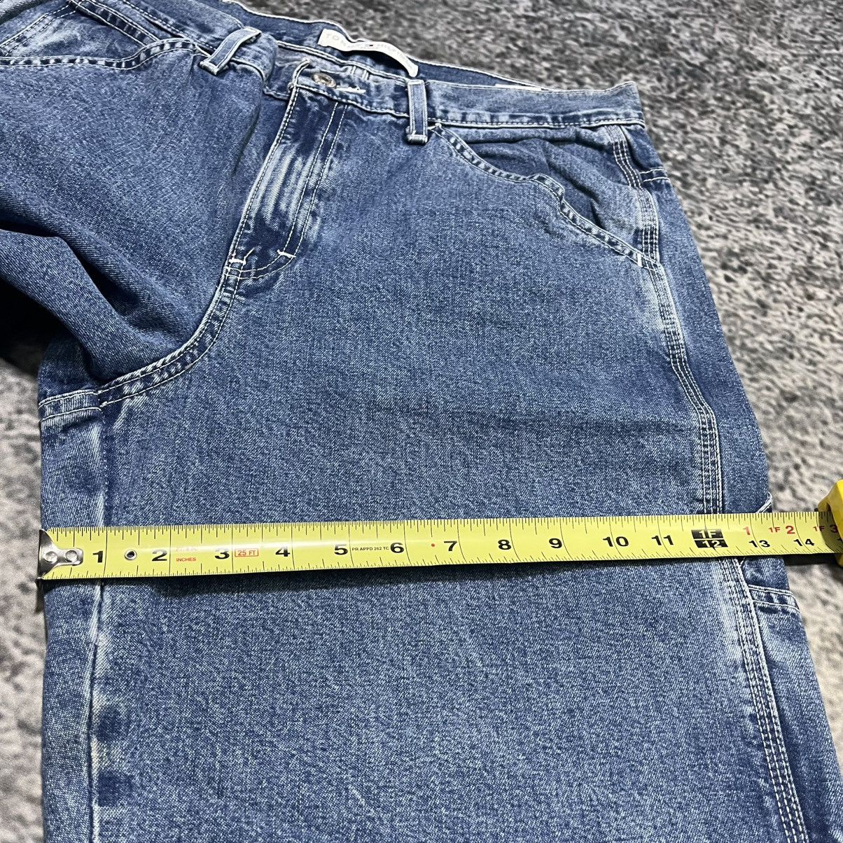 Tommy Hilfiger VINTAGE Y2K TOMMY HILFIGER BAGGY WIDE LEG CARPENTER JEANS Size US 32 / EU 48 - 15 Thumbnail