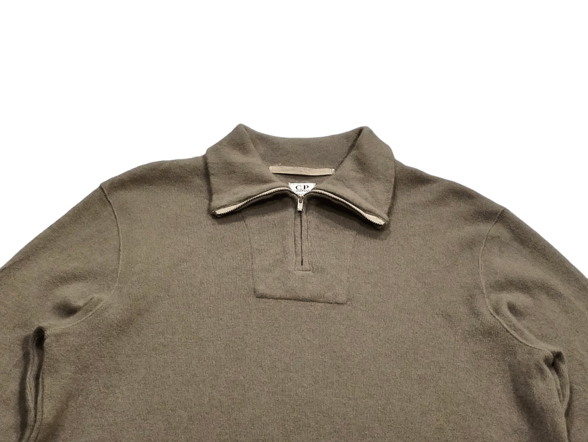 C.P. Company Vintage C.P. Company Collared Wool Half Zip Sweatshirt Size US S / EU 44-46 / 1 - 5 Thumbnail