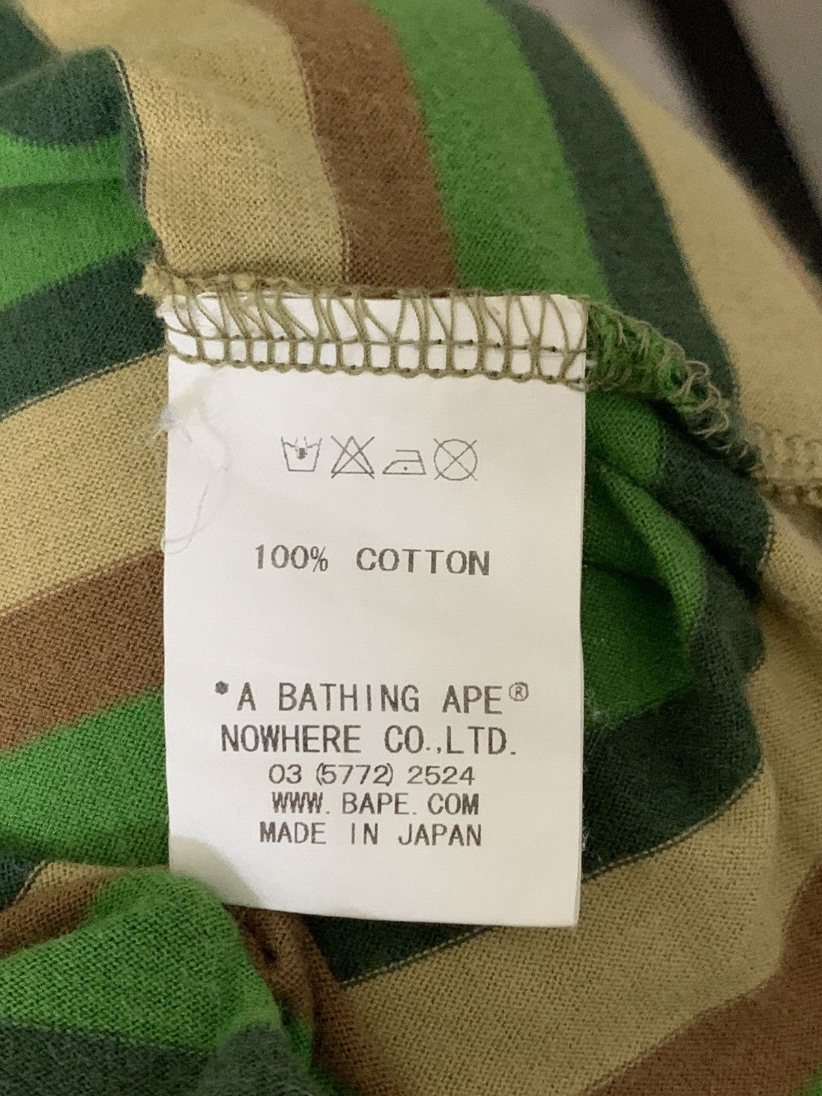 Bape × Nigo Vintage OG Bape Stripe Size US L / EU 52-54 / 3 - 7 Thumbnail