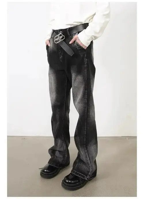 VIBE Opium Cargo Stack Denim Jeans, Utility Washed Jeans Size US 32 / EU 48 - 2 Thumbnail