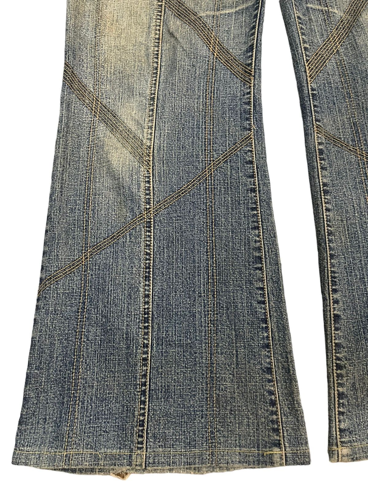 14th Addiction Vintage Japanese Brand Mud Wash Style Baggy Jeans Size US 34 / EU 50 - 5 Thumbnail