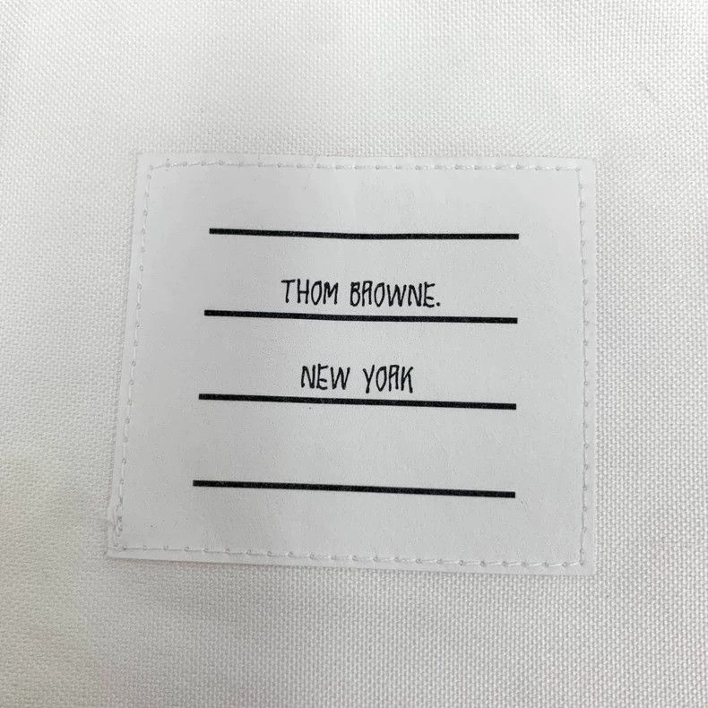 Thom Browne Thom Browne White character sequin cotton lapel single-brea Size XS / US 0-2 / IT 36-38 - 5 Thumbnail