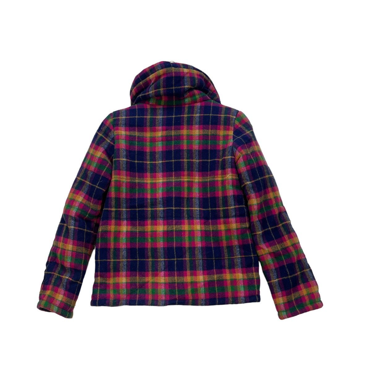 Angel Blue 💥Japanese Brand Rodeo Crown Tartan Jacket Size M / US 6-8 / IT 42-44 - 2 Thumbnail