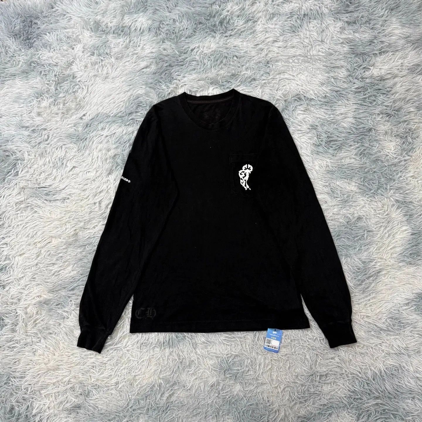 Chrome Hearts Dagger Longsleeve T M in Black, Men's — image 2 of 6