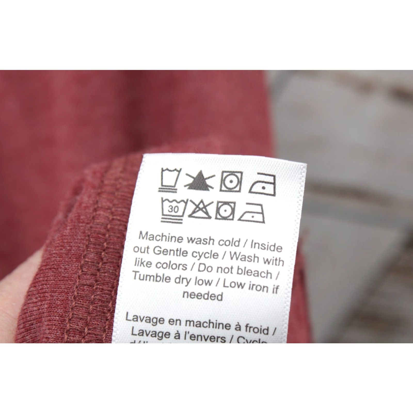 UNTUCKit UNTUCKit Henley Shirt Men's XXL Red Heather Long Sleeve Crew Neck Size US XXL / EU 58 / 5 - 7 Thumbnail