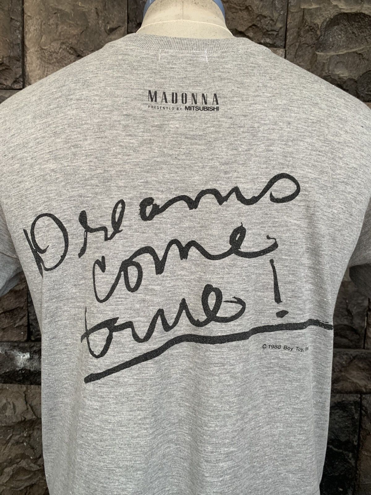 Vintage Vintage 80s Madonna Mitsubishi Promo T shirt Size US M / EU 48-50 / 2 - 2 Thumbnail