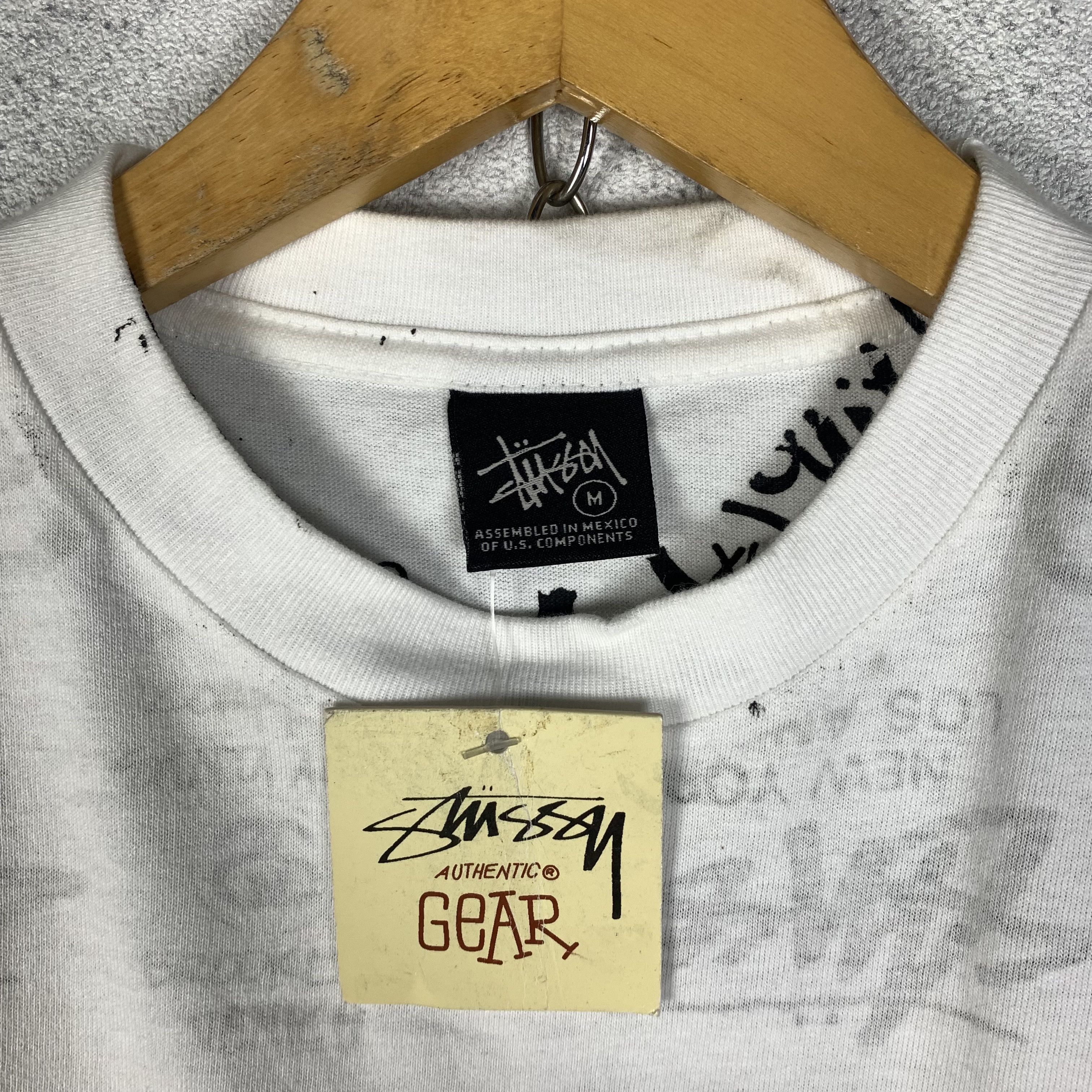 Stussy Stussy World Tour Over Print Tshirt Size M / US 6-8 / IT 42-44 - 4 Thumbnail
