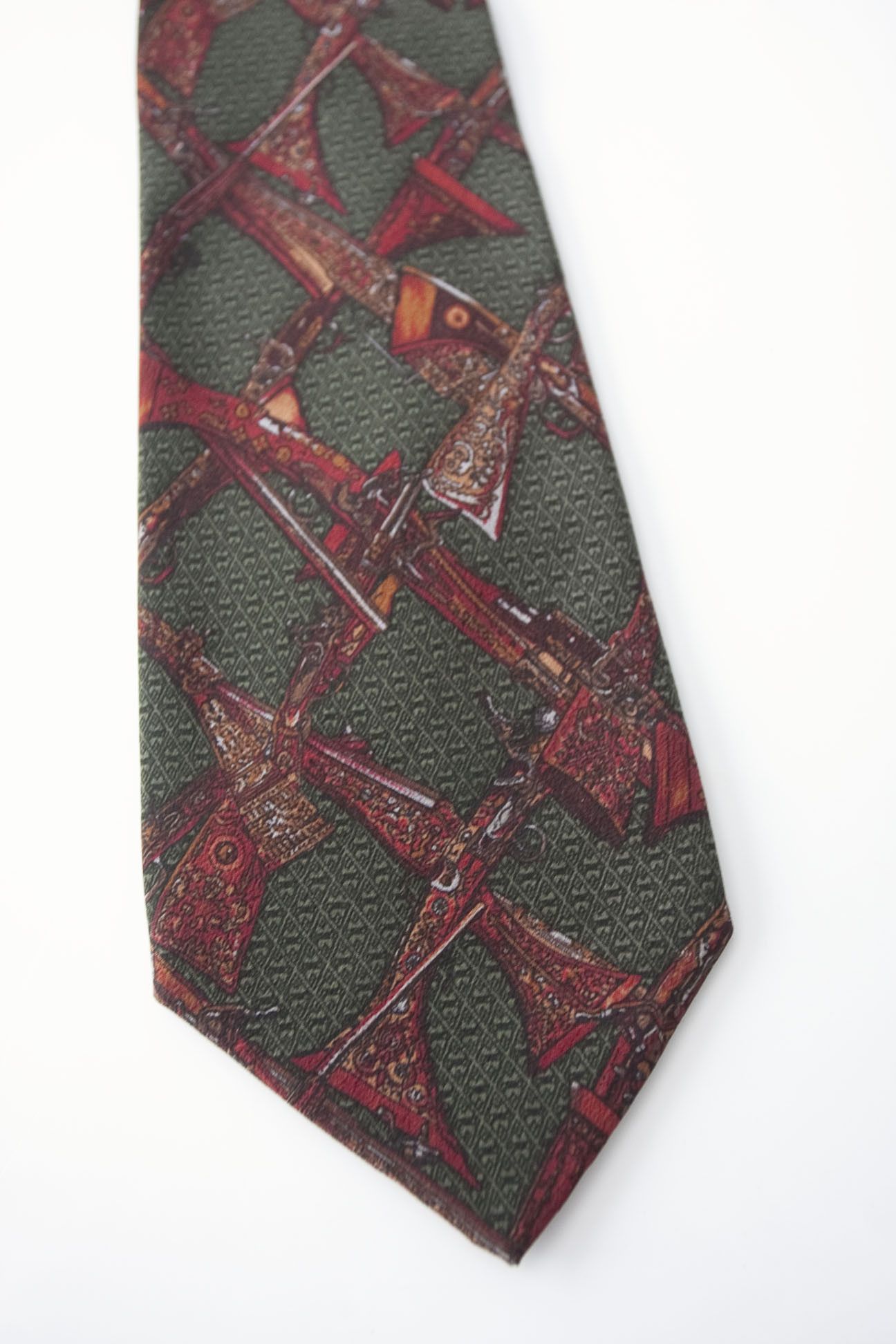 Gianfranco Ferre Gianfranco Ferre Tie 100% Silk Green Size ONE SIZE - 3 Thumbnail