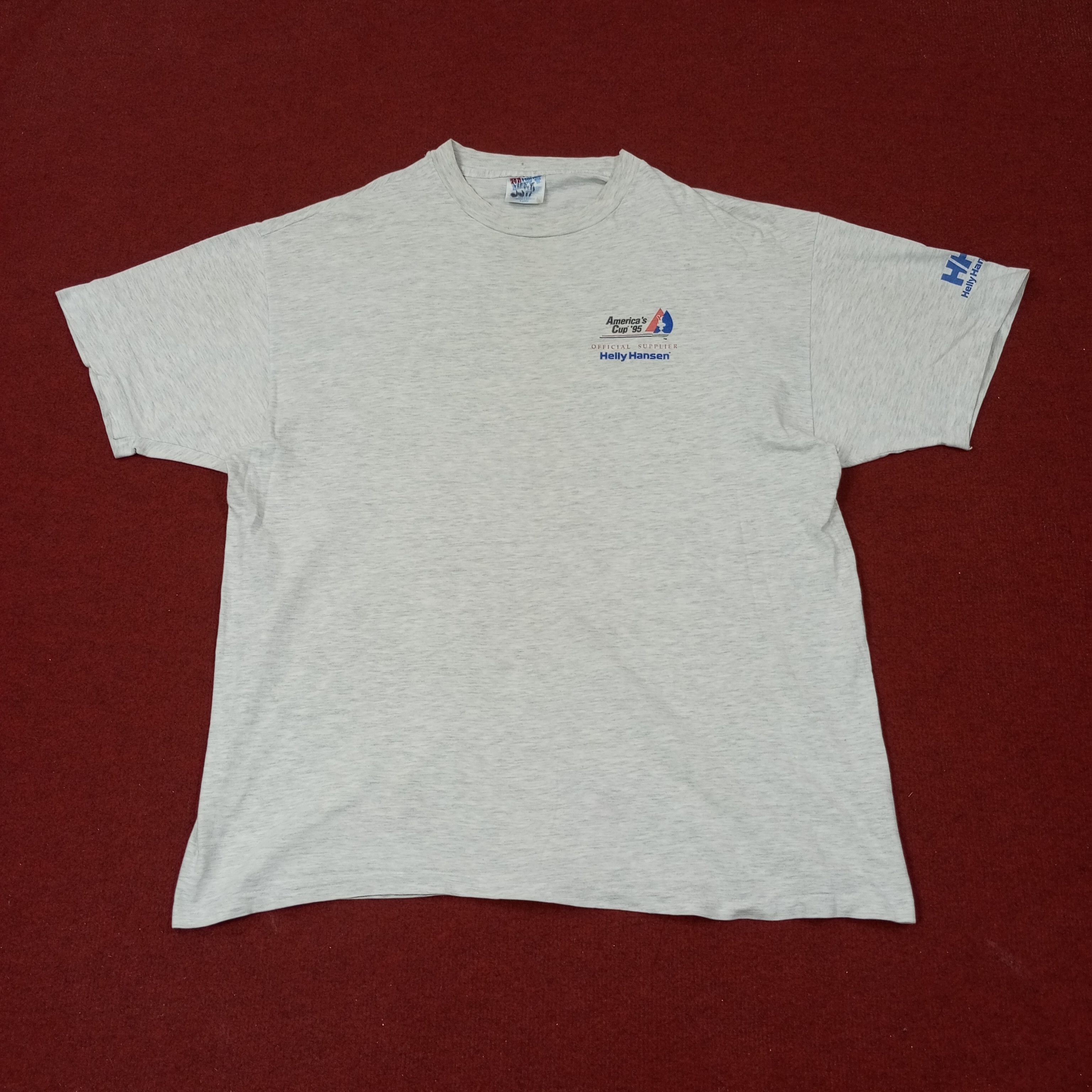 Helly Hansen Helly Hansen America Cup 1995 Vintage Tshirt c223n32 Size US XL / EU 56 / 4 - 3 Thumbnail