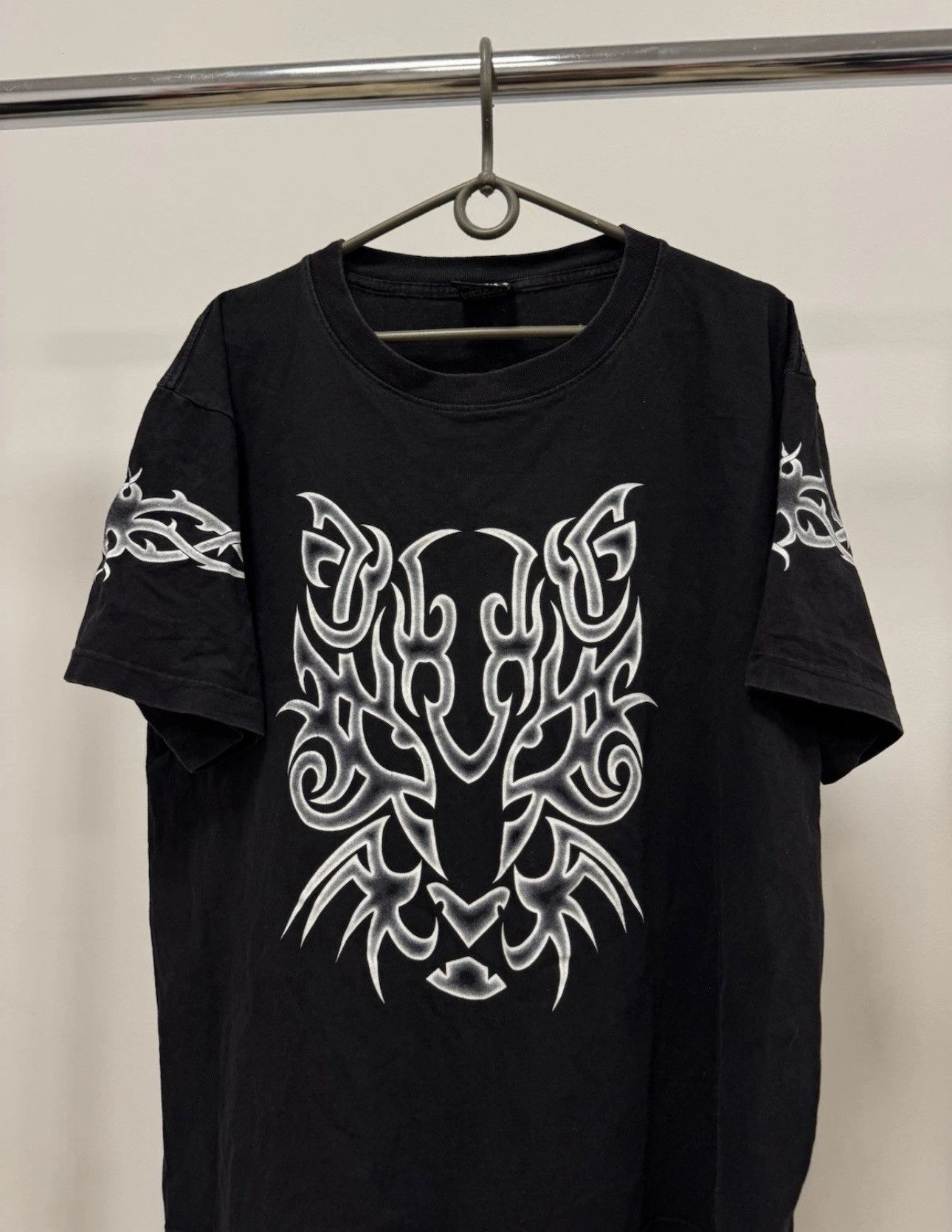 Affliction Vintage Red Rock T Shirts Skull Y2K Affliction Style Tribal Size US L / EU 52-54 / 3 - 3 Thumbnail