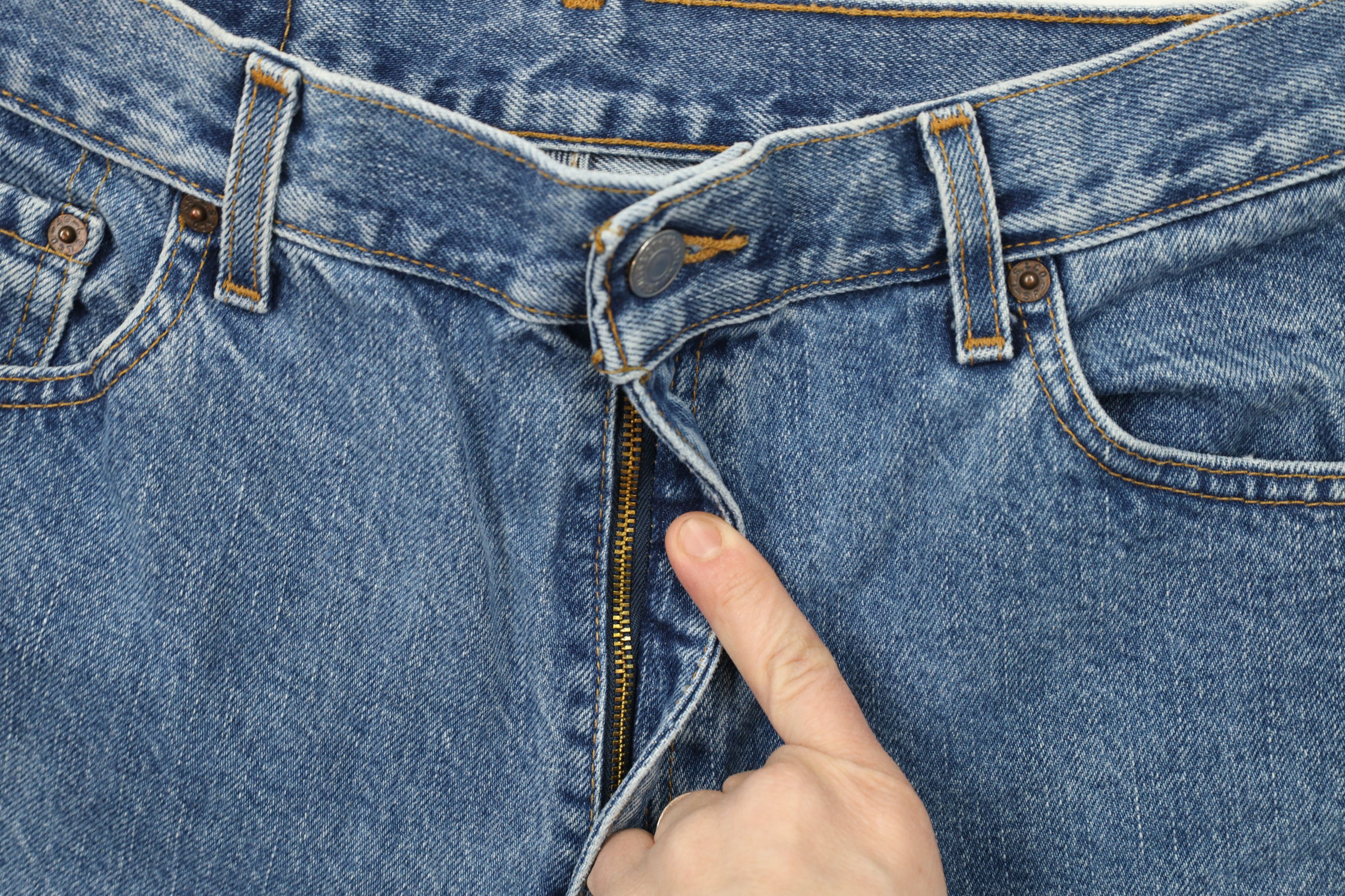 Levi's × Vintage Vintage Y2K 2002 Levis 550 Fit Tapered Leg Denim Jeans Size 34" / US 12 / IT 48 - 7 Thumbnail