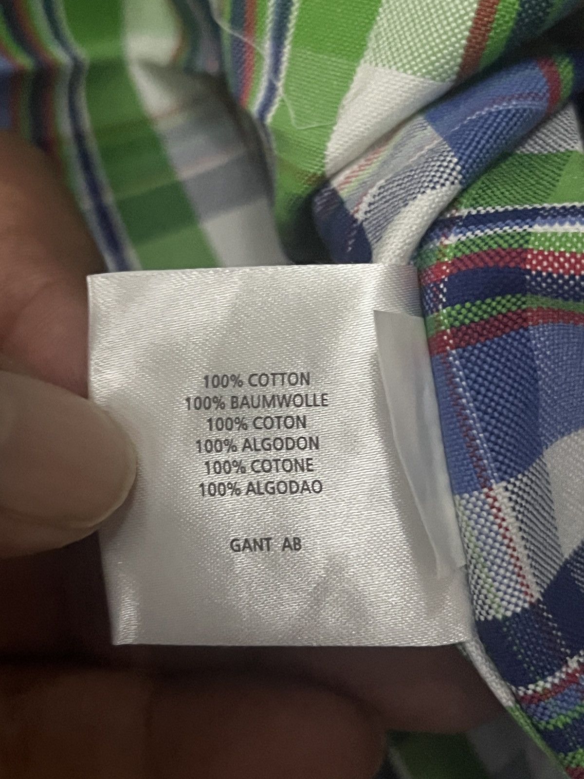 Gant Gant Luxury Cotton Button-down Size US L / EU 52-54 / 3 - 5 Thumbnail