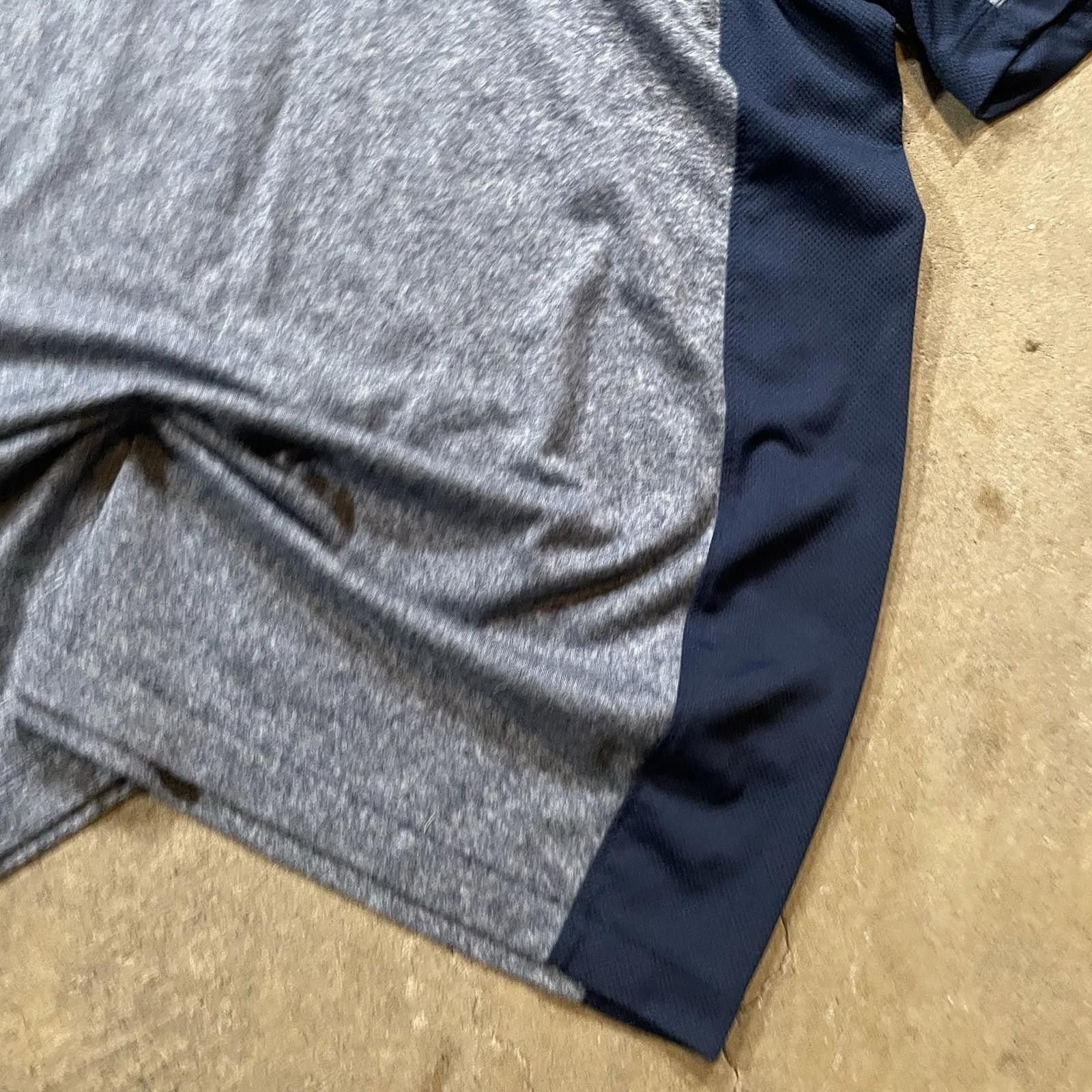 Nike Nike Golf Shirt Dri Fit Polo SMU Mustangs Medium Grey/navy Size US M / EU 48-50 / 2 - 4 Thumbnail