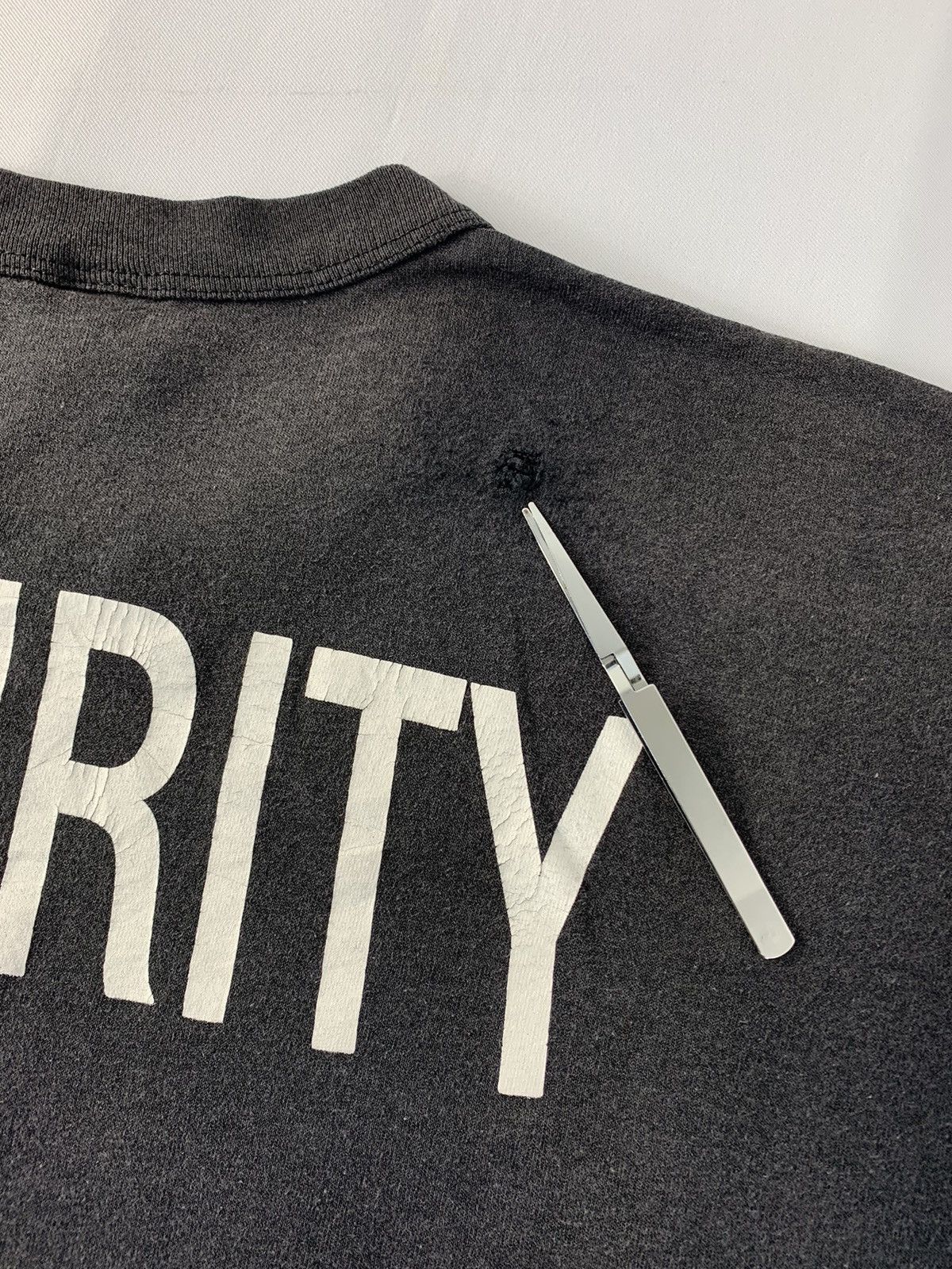 Uniform Wares 90s Security Event Bouncer Guard Staff Screen Crewneck Tee Size US XL / EU 56 / 4 - 10 Thumbnail