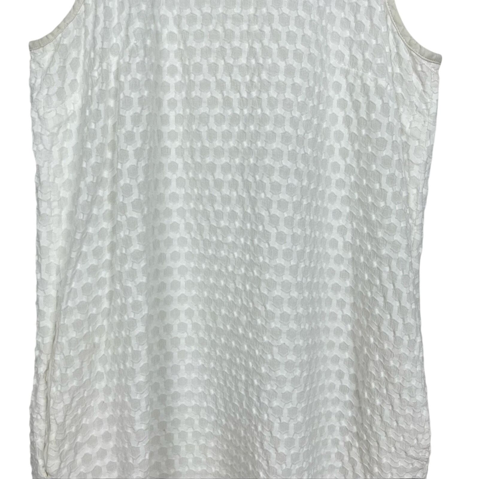 Rag & Bone Rag & Bone White Mini Eyelet Cotton Summer Dress Size Small Size S / US 4 / IT 40 - 9 Thumbnail