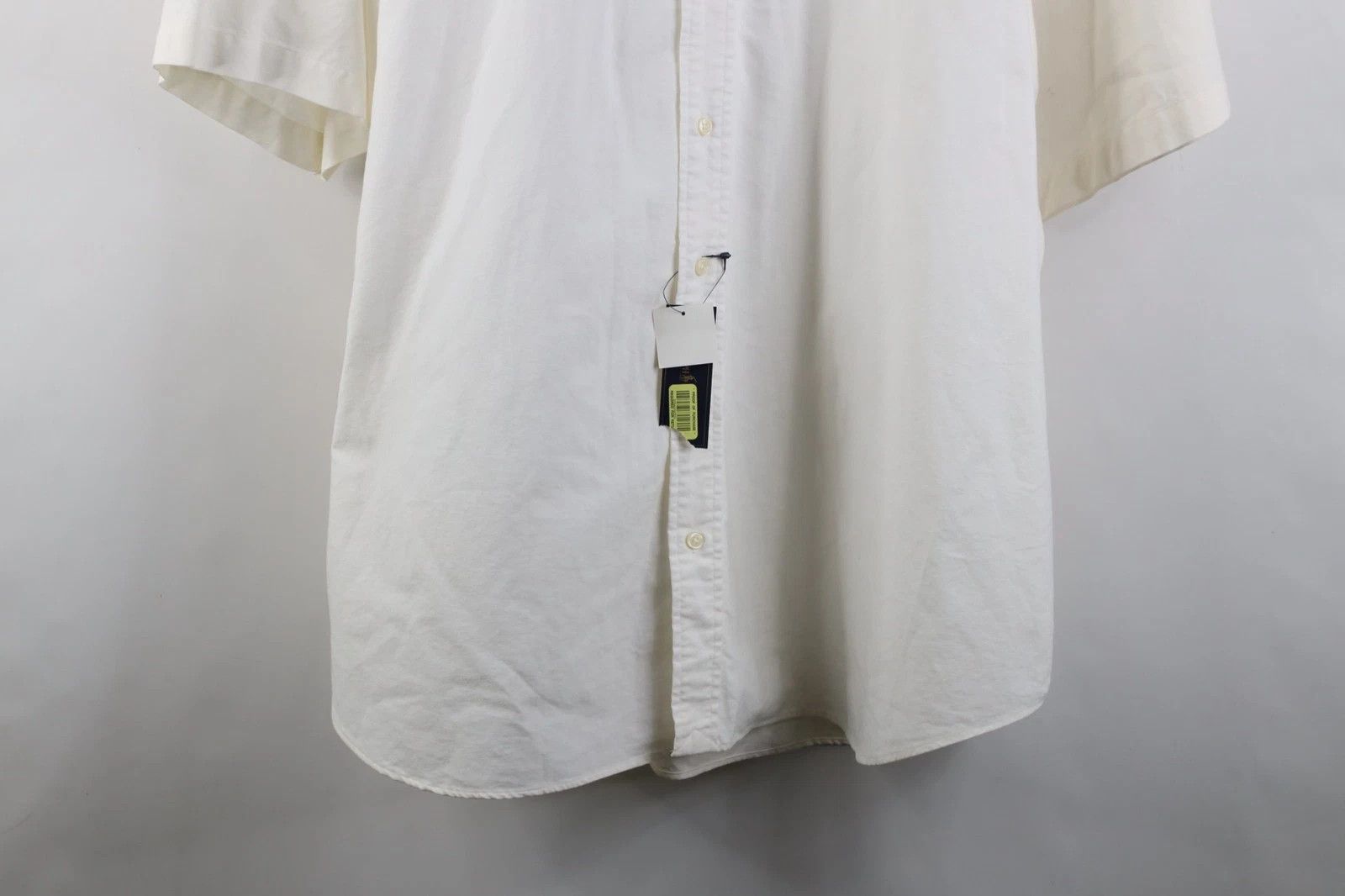 Ralph Lauren Deadstock Vintage Ralph Lauren Short Sleeve Collared Shirt Size US XXL / EU 58 / 5 - 3 Thumbnail