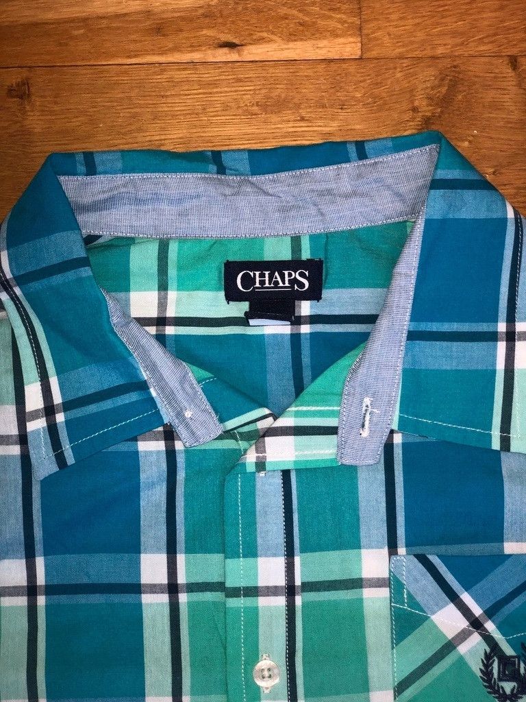 Chaps CHAPS MEN'S SUMMER SHIRT SHORT SLEEVE Size S Size US S / EU 44-46 / 1 - 3 Thumbnail
