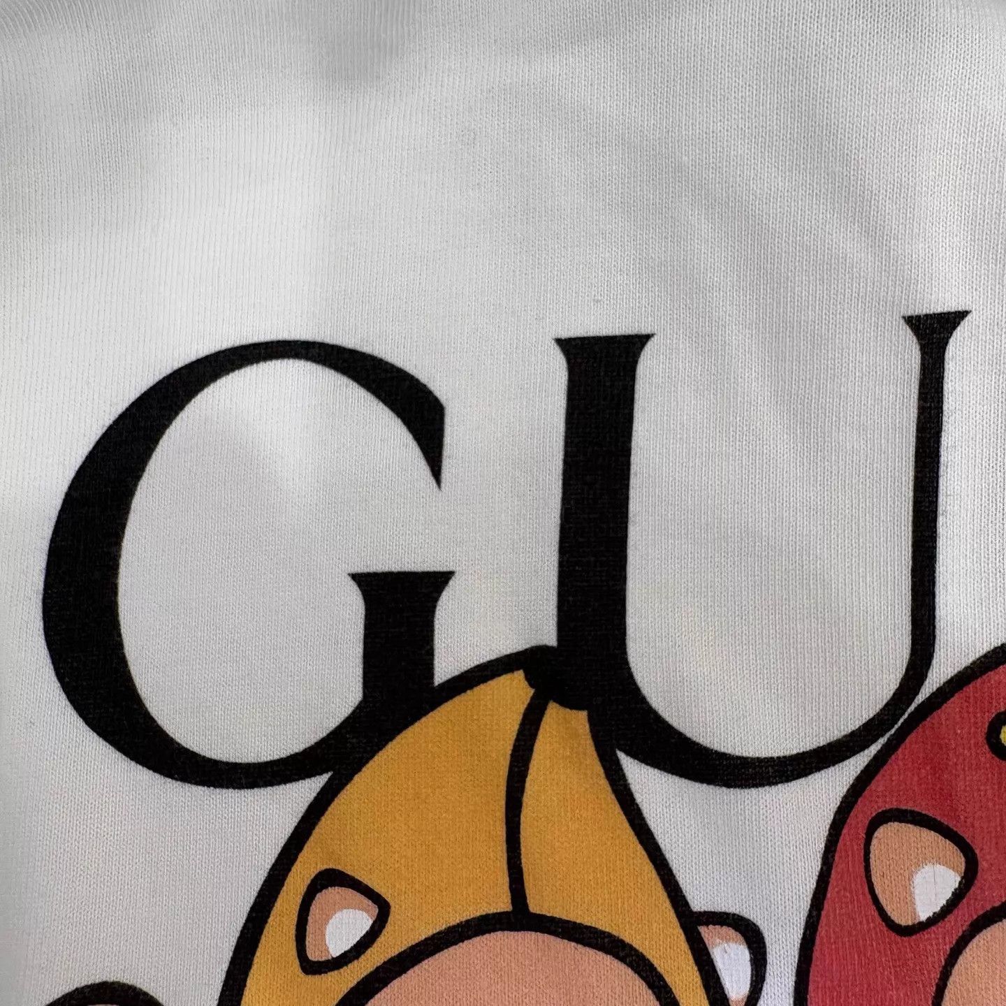 Gucci Gucci White Animal Print Embroidered Logo Short Tee XXXL Size US XXL / EU 58 / 5 - 8 Thumbnail