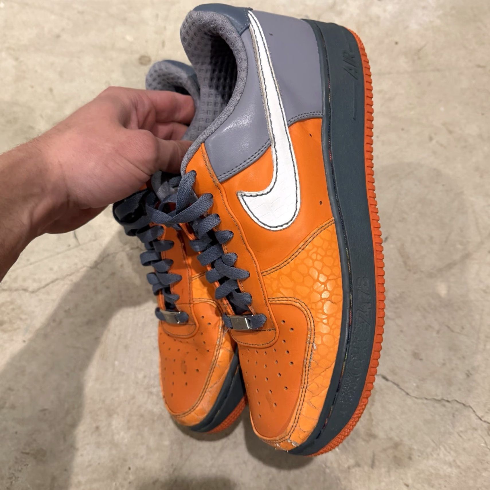Nike Nike Air Force 1 Low Gaucho’s Gym 315180-811 Men Size 9 Vintage Sneaker Shoe Size US 9 / EU 42 - 6 Thumbnail