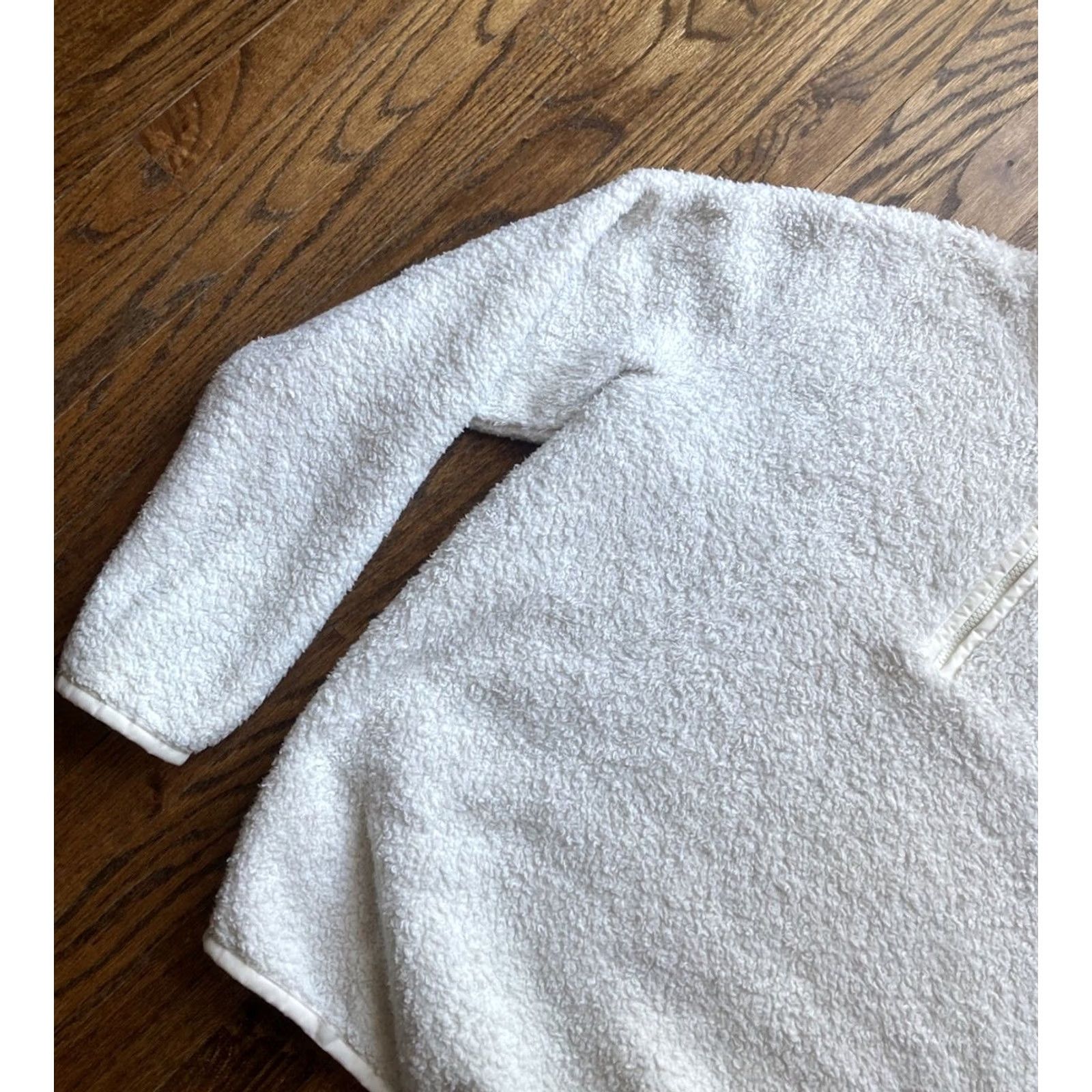 Patagonia Patagonia Fleece Pullover Sweater 1/4 Zip Womens Large White Logo Zipper Mock Neck Regular Size L Size L / US 10 / IT 46 - 2 Thumbnail